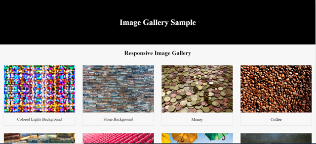 sample image gallery