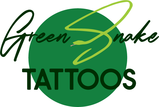 Green Snake Tattoos logo